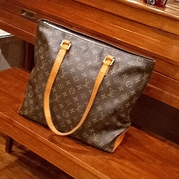 💥 Louis Vuitton Monogram Cabas Mezzo Tote Shoulder Bag Purse Pre-owned - Picture 16 of 16